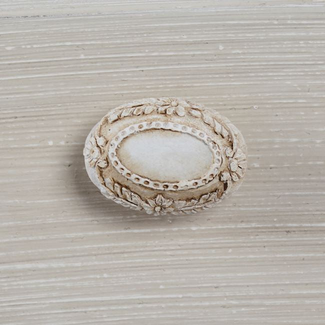 TV Stand Melody HM7003.02 White/Grey patina 100Χ42Χ61