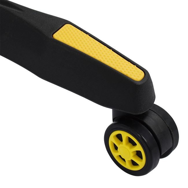 Καρέκλα γραφείου για παιχνίδια HM1063.11 Speed Μαύρο και κίτρινο με σκαλοπάτι 68 x 71,5 x 134 cm