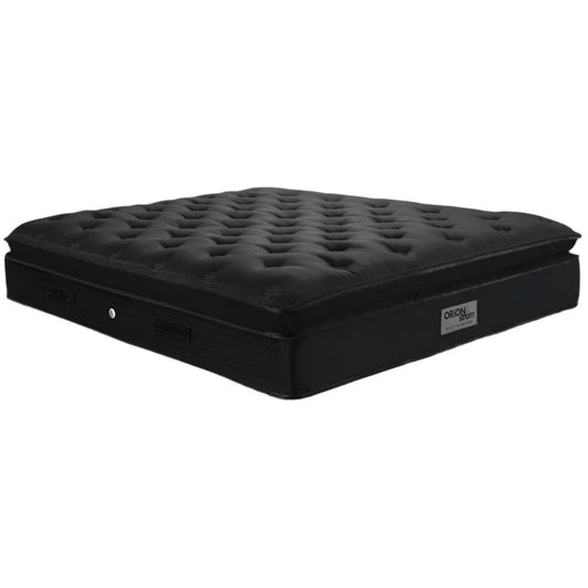 EN41 BLACK MEMORYGEL SOFT AFROLATEX G-PILLOWTOP ORIONZONE HIGH POCKET