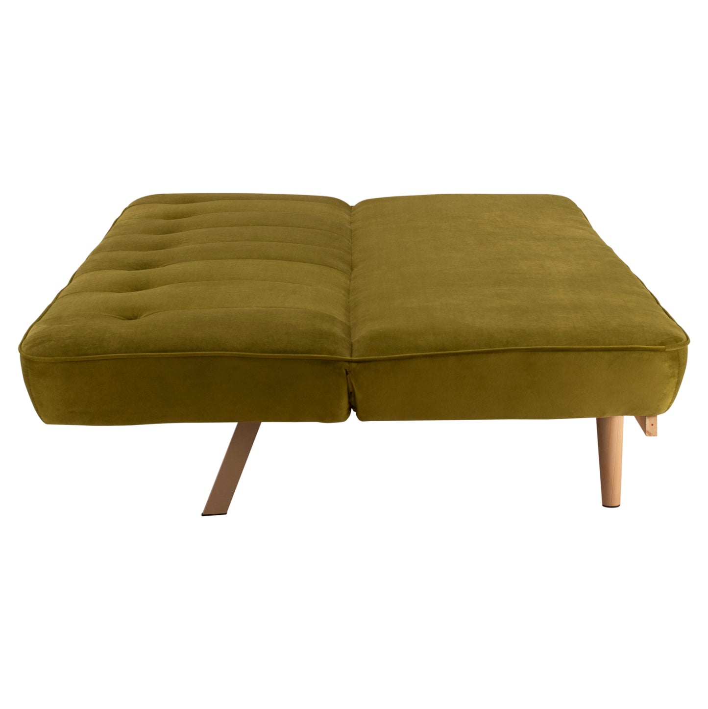 Καναπές-κρεβάτι 3θέσιος από βελούδο σε χρώμα ελιάς HM3168.13 193x85x88cm