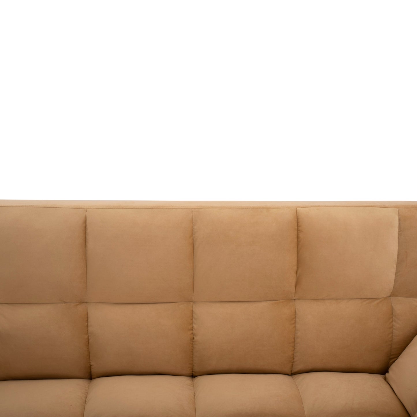 Καναπές-κρεβάτι 3θέσιος Βελούδο Μπεζ HM3167.07 182x80x88 εκ.