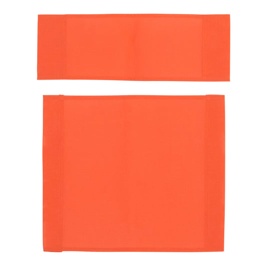 FABRIC CUSHION SET HM11252.02 FOR NAXOS DIRECTOR'S CHAIR IN ORANGE COLOR