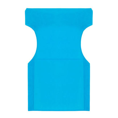 Replacement pillow light blue 2x1 for director's armchair HM5272.08 46,5χ53χ80