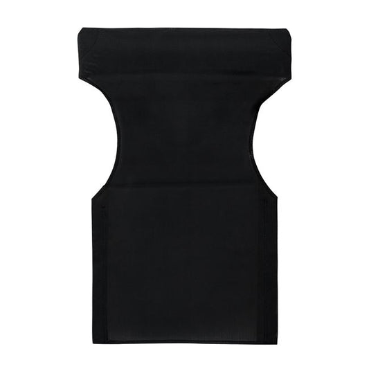 Pillow black color 2x1 for director's armchair HM5272.05 46.5χ53χ80