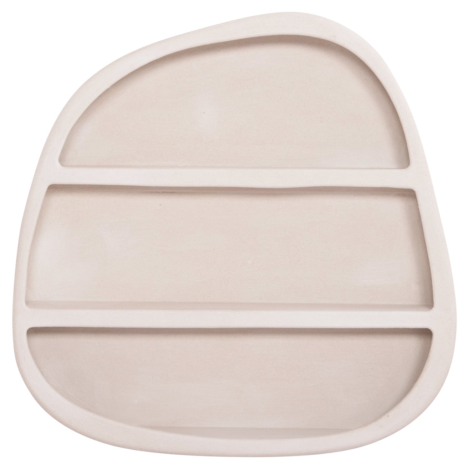 WALL SHELF SERIES SANTORINI HM18058 MDF IN OFF-WHITE COLOR 95x18x100Hcm.