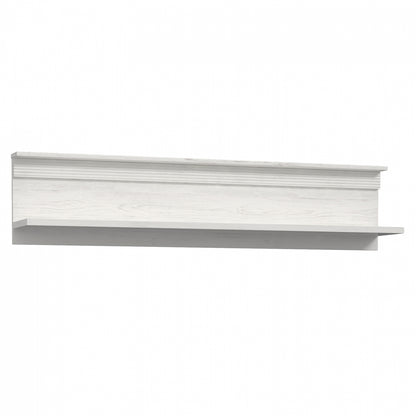 WALL SHELF LANCE HM8852 WHITE ANTIQUE 141.7x21.9x31.1 cm.