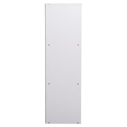 WALL SHELF RACK CUBICON HM9941.01 MELAMINE IN WHITE 38,5x23,5x80Hcm.