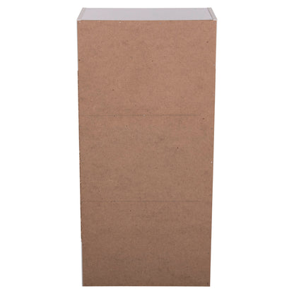 WALL SHELF RACK CUBICON HM9941.01 MELAMINE IN WHITE 38,5x23,5x80Hcm.