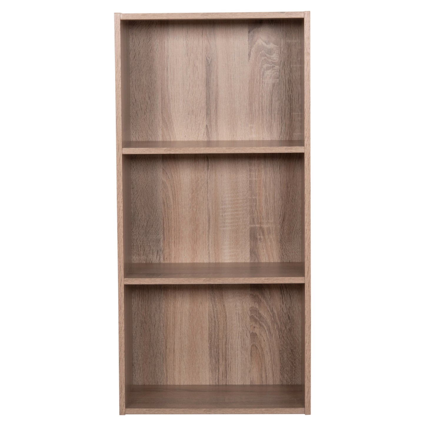 WALL SHELF RACK CUBICON HM9941.02 MELAMINE IN SONAMA OAK 38,5x23,5x80Hcm.