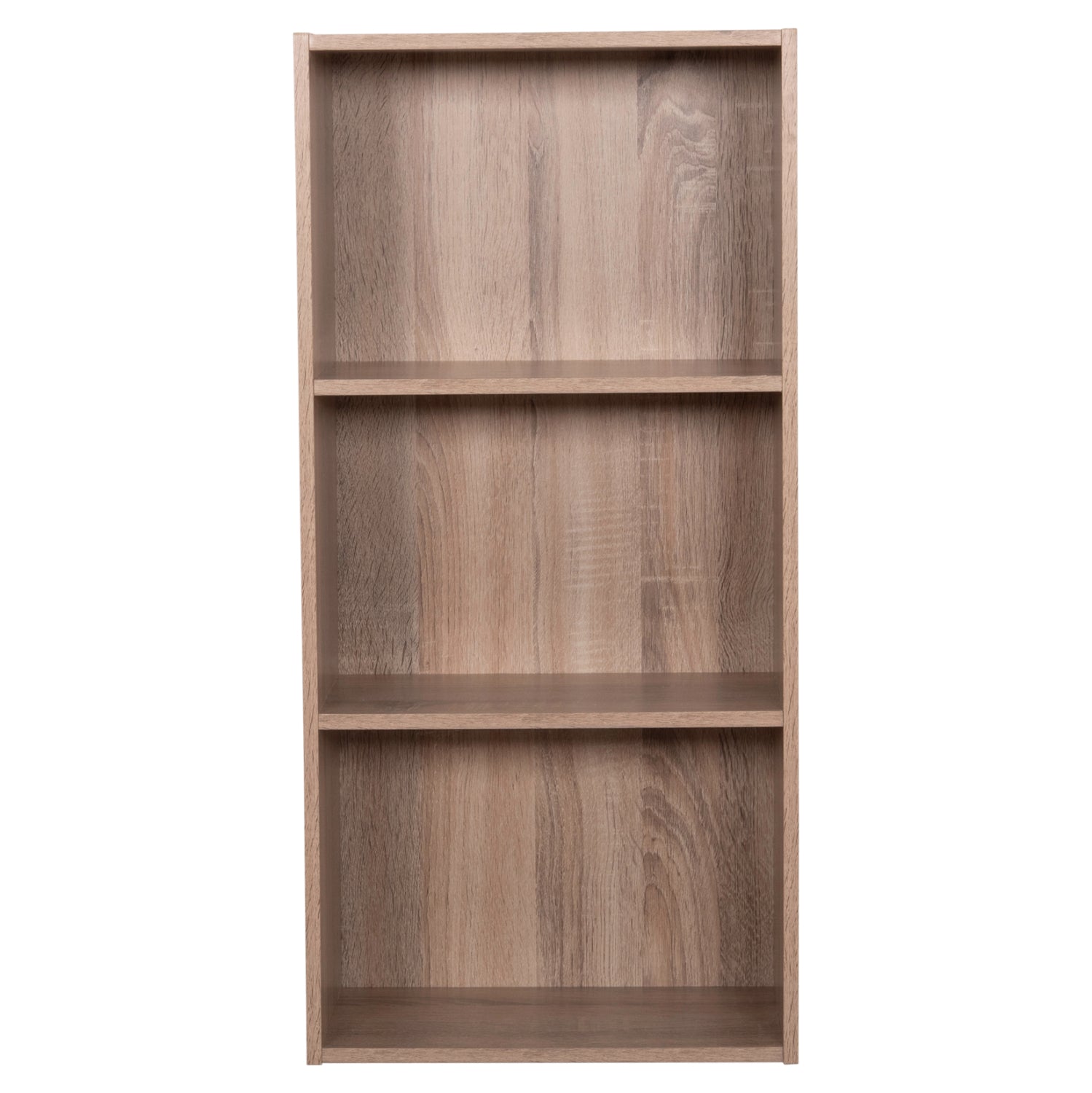 WALL SHELF RACK CUBICON HM9941.02 MELAMINE IN SONAMA OAK 38,5x23,5x80Hcm.