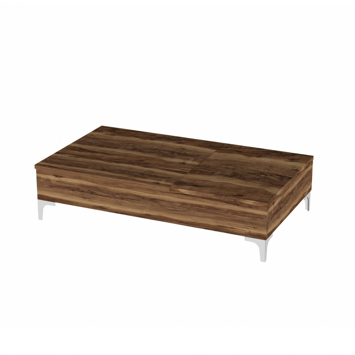 ΤΡΑΠΕΖΙ ΣΑΛΟΝΙΟΥ POLYMORPIC ΚΑΡΥΔΙΑ-ΜΕΤΑΛΛΟ HM8930.01 121Χ69,2Χ28 εκ.